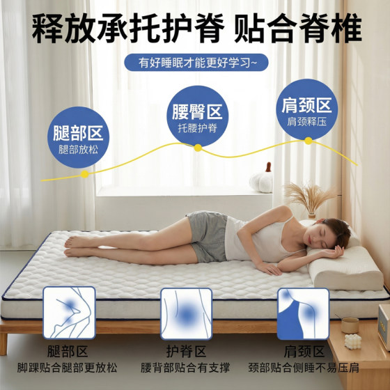 Langsha mattress rental special soft cushion home bedroom tatami mattress student dormitory mattress single bed