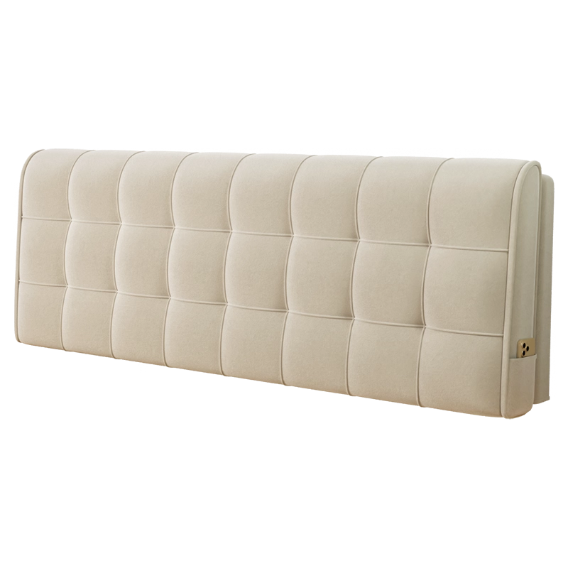 床头靠垫大靠背公主风软包高级感榻榻米海绵靠背枕可拆洗简约罩套,淘宝优惠券,粉丝福利购,淘宝优惠卷