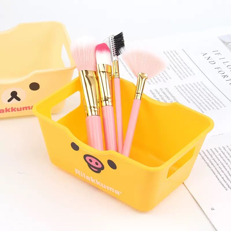 Random color desktop storage box
