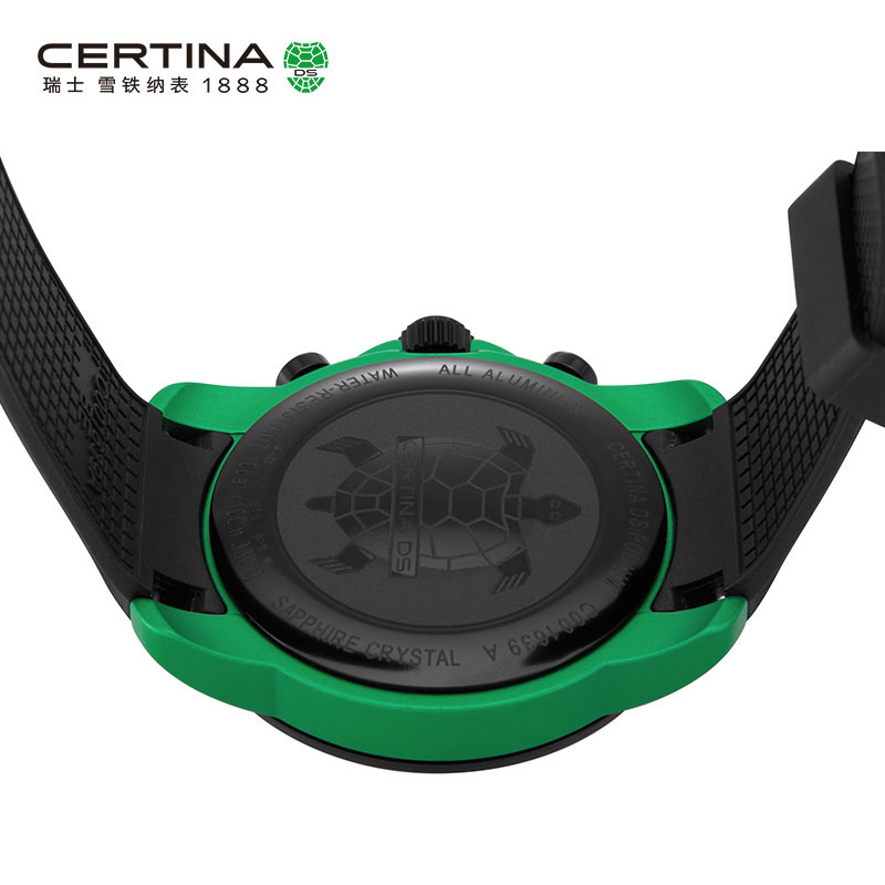 Certina雪铁纳DS Podium系列瑞士进口防水石英橡胶计时手表男表 Certina雪铁纳DS Podium系列瑞士进口防水石英橡胶计时手表男表