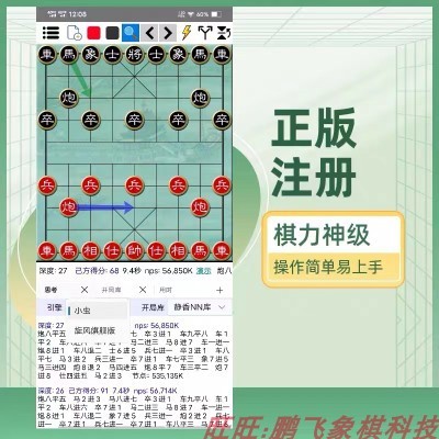 象棋软件天天象棋辅助软件JJ象棋强软自动下棋鹏飞象棋乌云象棋ai