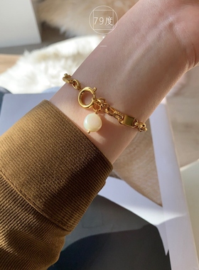 轻奢百搭欧美风网红同款珍珠手链
