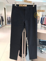 Mens clothing 5 4 Huey JB1A72522 sashimi JB1A72523 Standard autumn winter casual pants Little black pants