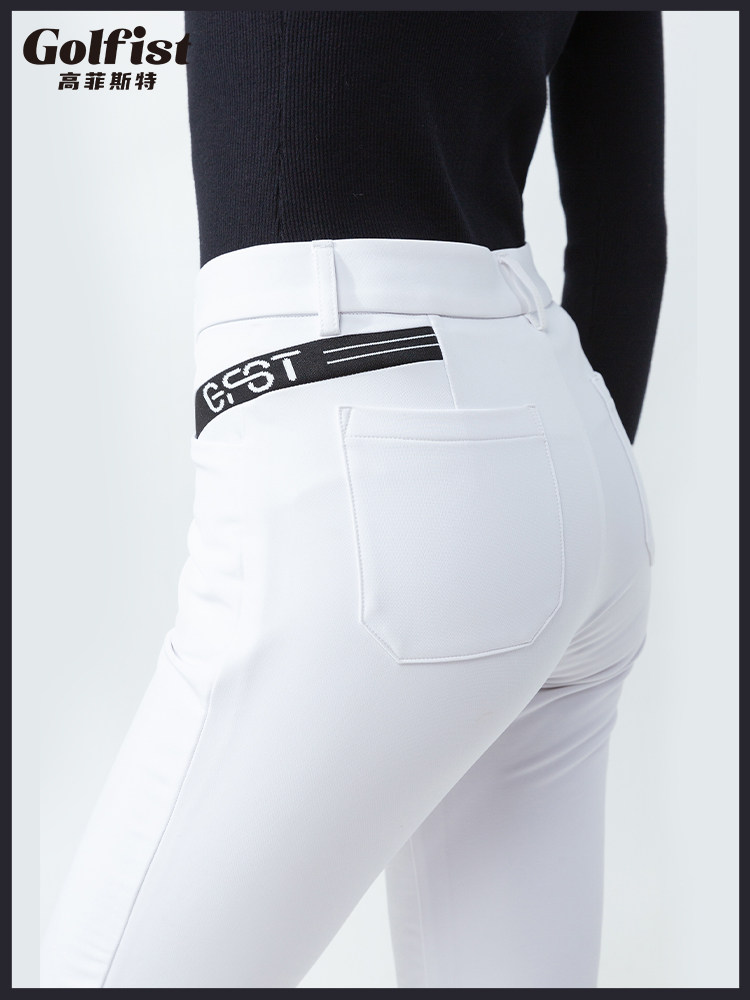 高尔夫女装球裤冬季加绒保暖长裤运动弹力修身显瘦女裤子新品推荐