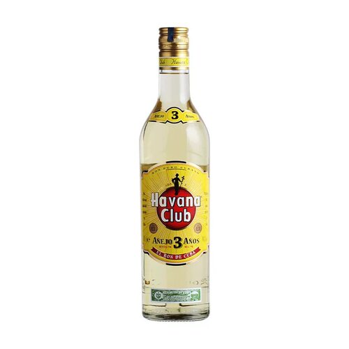 正品洋酒 哈瓦那3年陈酿朗姆酒 Havana Club 3y 哈瓦纳 750ml - 图3
