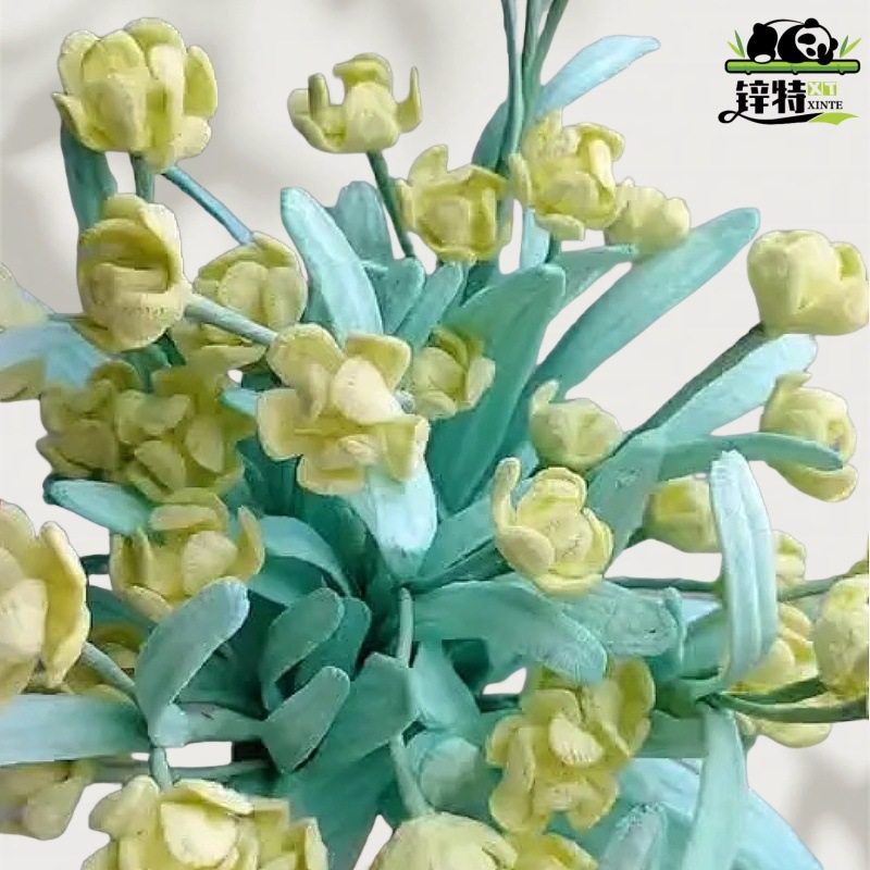 扭DY材包自卧餐客束饰春日小清新仿真花束扭棒I料制室桌厅花装,淘宝优惠券,粉丝福利购,淘宝优惠卷