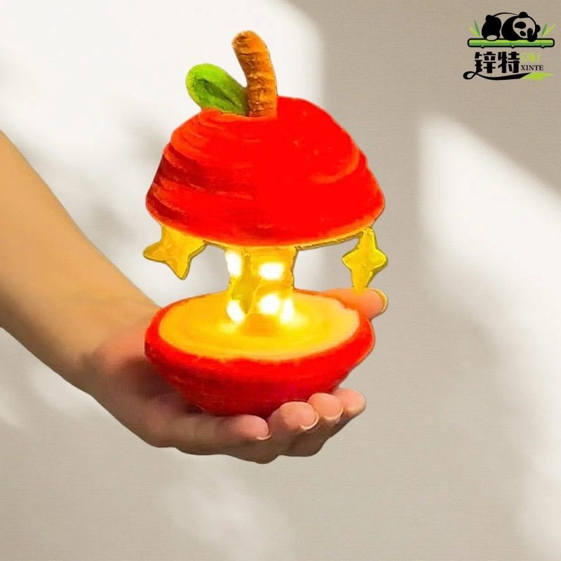 圣诞棒苹果Y材包件装礼物送节扭扭可爱星星灯DI手工料小摆饰闺蜜,淘宝优惠券,粉丝福利购,淘宝优惠卷