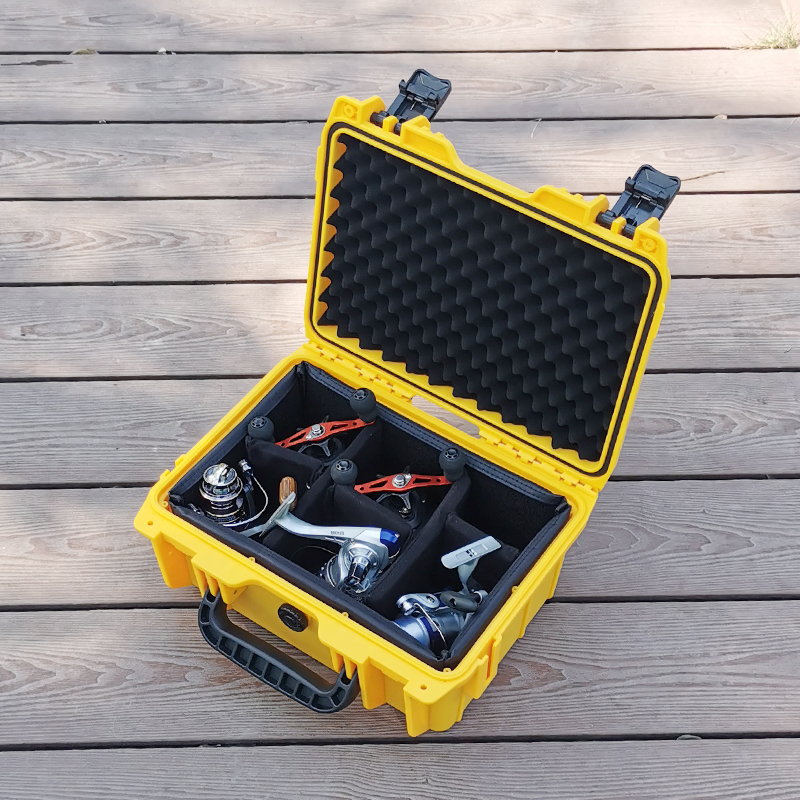 fishing reel storage box/ fishing tackle organizer box bag-图0