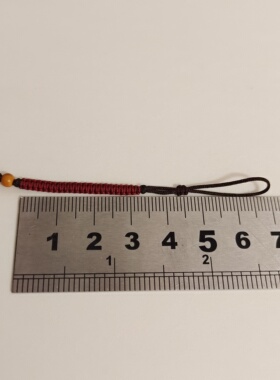 纯手工编织平结万能扣手机连接扣挂绳挂件扣吊坠钥匙链包diy配件