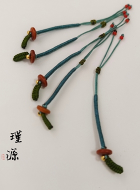 手工编织可打开小滴溜万能扣活扣文玩手串项链diy吊坠提挂件配饰