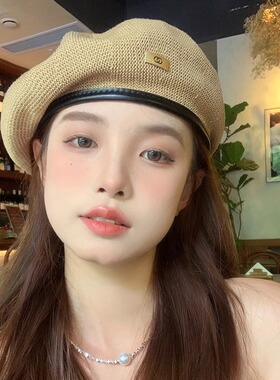 贝雷帽女2026新款夏季薄款画家帽