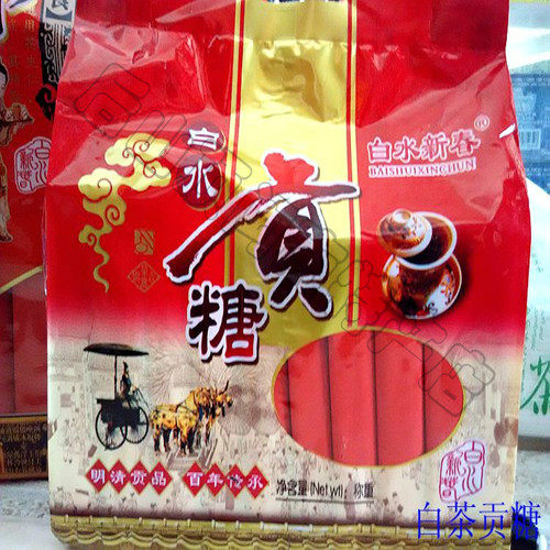 白水新春白茶贡糖闽南漳州龙海传统特产花生片糖糕点茶点喜糖包邮 - 图0