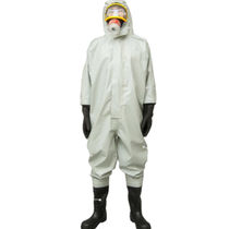 QH001-C semi-closed anti-chemical suit anti-acid alkaline-proof suit picture color