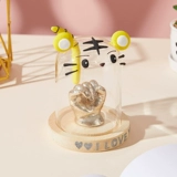 Трехмерные отпечатки рук и ног, детский стеклянный сувенир, DIY, в 3d формате