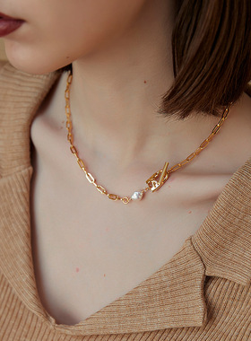 littlejoys巴洛克珍珠项链