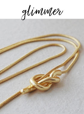 长项链热牌madewell外贸单铜ins