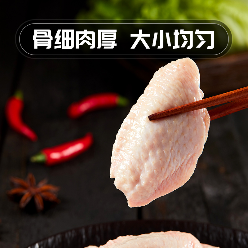 圣农鸡胸肉鸡翅中琵琶腿鸡肉冷冻生鲜家庭烧烤食材2斤多组合可选