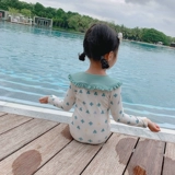 Детский купальник, быстросохнущий комбинезон для раннего возраста для принцессы, в западном стиле, защита от солнца