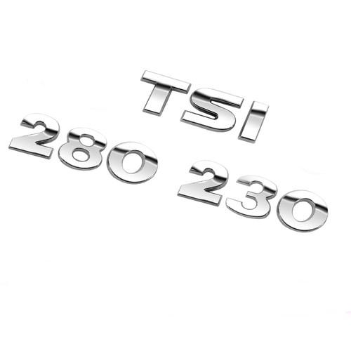 大众18-22款新速腾排量标230 280TSI车标字母贴SAGITAR车尾改装贴 - 图3