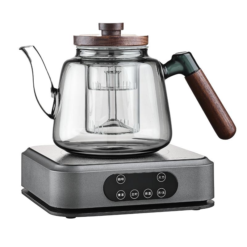 新款玻璃蒸煮一体茶壶煮茶器全自动烧水电陶炉家用养生煮茶炉套装