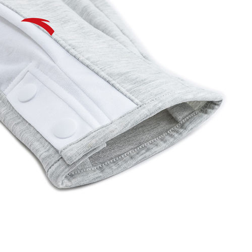 安踏SHOCK4 | 篮球运动裤男秋冬季宽松直筒抽绳长裤子152431344 - 图3