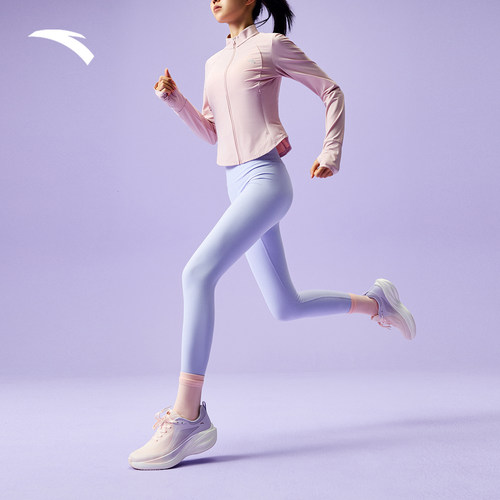 安踏叶子 | 跑步鞋女2026夏季新款厚底增高运动鞋女跑鞋122545535 - 图2