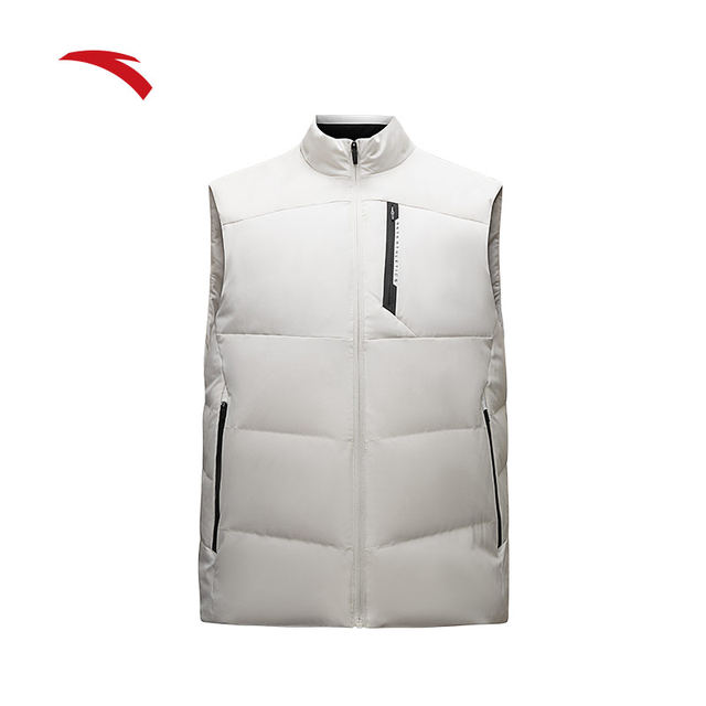 ANTA men's water-repellent down vest sports