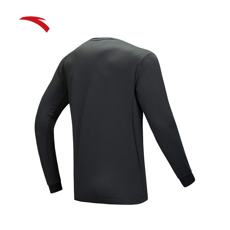 安踏户外加绒长袖t恤男秋冬季圆领套头打底衫长袖卫衣152516401,淘宝优惠券,粉丝福利购,淘宝优惠卷