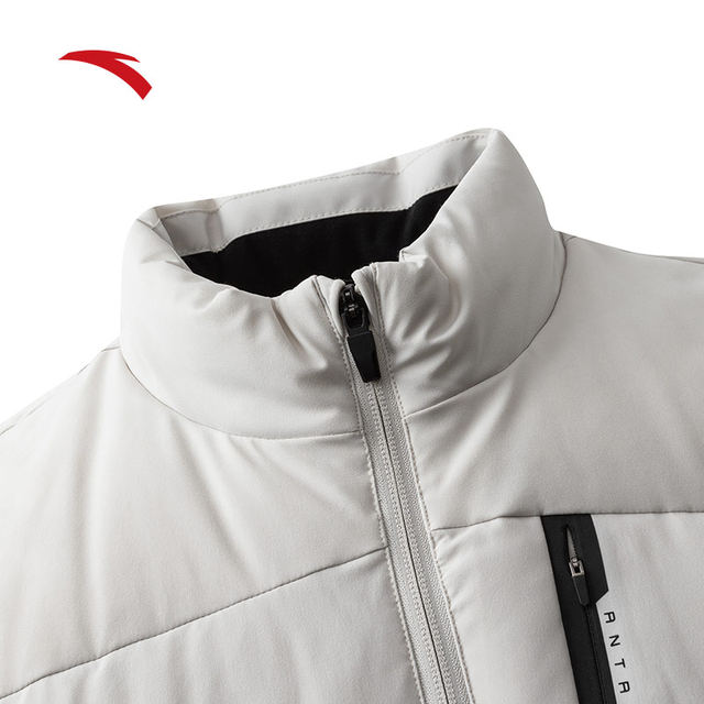 ANTA men's water-repellent down vest sports