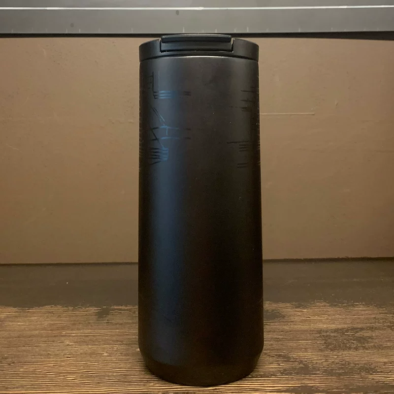 Starbucks, черное стекло нержавеющая сталь, большая чашка для кофе/чая, США