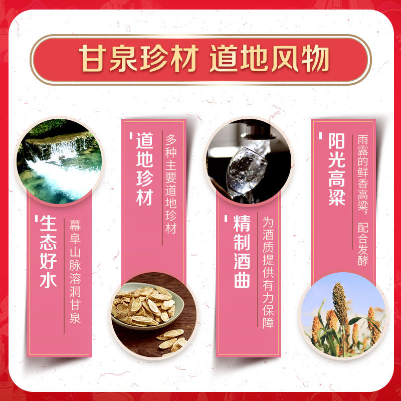 【红粉组合装】劲牌35度中国劲酒125ml*6瓶 粉色劲酒 官方旗舰店,淘宝优惠券,粉丝福利购,淘宝优惠卷