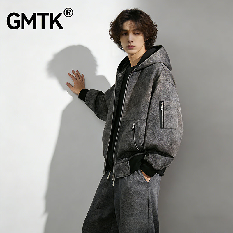 GMTK 美式潮牌连帽卫衣套装男生秋季休闲外套痞帅潮流穿搭两件套,淘宝优惠券,粉丝福利购,淘宝优惠卷