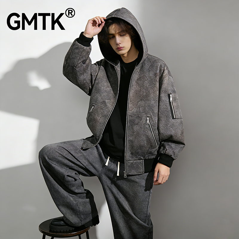 GMTK 美式潮牌连帽卫衣套装男生秋季休闲外套痞帅潮流穿搭两件套,淘宝优惠券,粉丝福利购,淘宝优惠卷