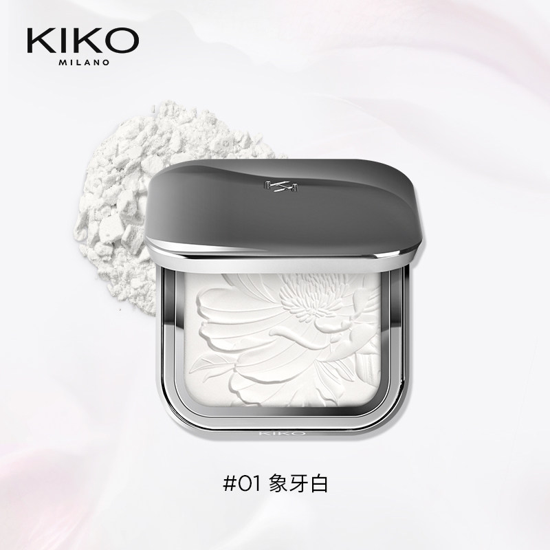 kiko水莲花蜜粉饼定妆定妆粉散粉 KIKO海外粉饼