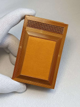 Collection Conbox Cao self-concocts old jade bamboo insert gourd Inlaid Bamboo Plum Bamboo Yellow Sandfly box Sandflies Fly Insect box