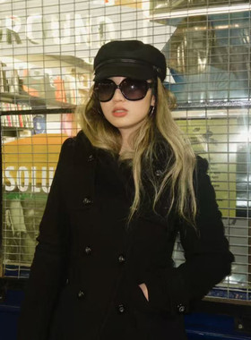 千禧风超大框显瘦防紫外线墨镜