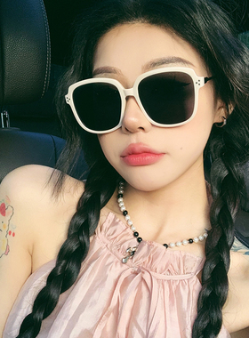 桔里防紫外线个性女款太阳镜偏光