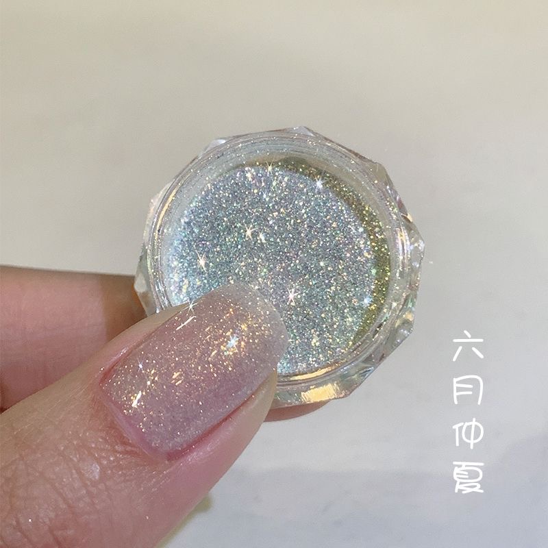 闪粉亮片美甲碎钻diy渐变镭射欧泊超薄偏光云锦粉幻彩夜光雪绒粉,淘宝优惠券,粉丝福利购,淘宝优惠卷