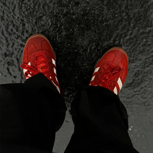 真皮复古白色桑巴德训鞋女2025新爆款内增高板鞋运动阿甘小白鞋男 - 图3