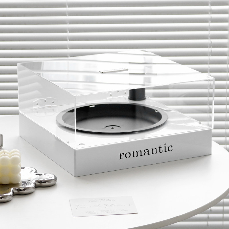 母亲节永生花留声机礼盒玫瑰花蓝牙音响男女朋友七夕生日礼物器皿,淘宝优惠券,粉丝福利购,淘宝优惠卷