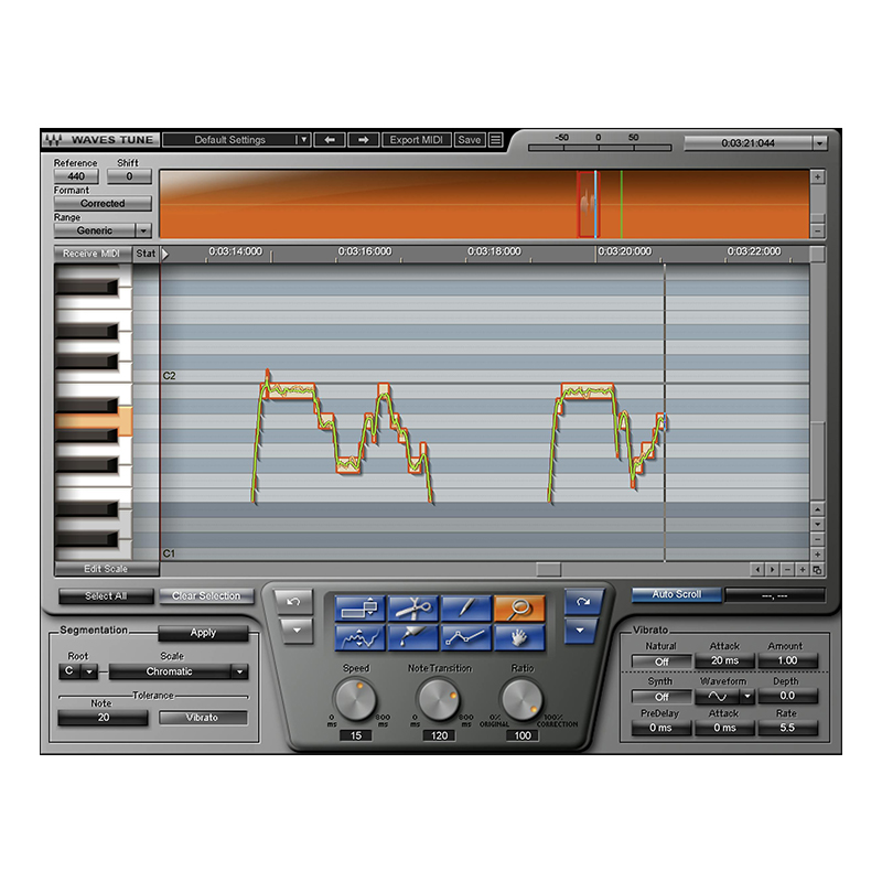 正版 Waves Tune音高修正 后期插件VSTAAX效果器支持WINMAC - 图1