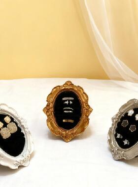 新品可代发维多利亚风耳环美甲戒指托摆件相框饰品托首饰架展示架