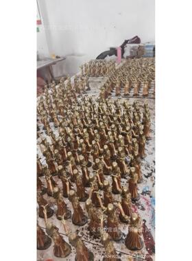 跨境新款 女神铜雕像猫鼠门把鬼头杯 树脂工艺品 居家摆件装饰