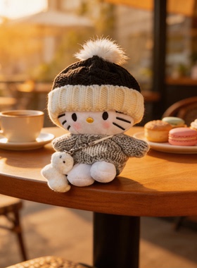 上新娃咖car粉色HelloKitt包挂件