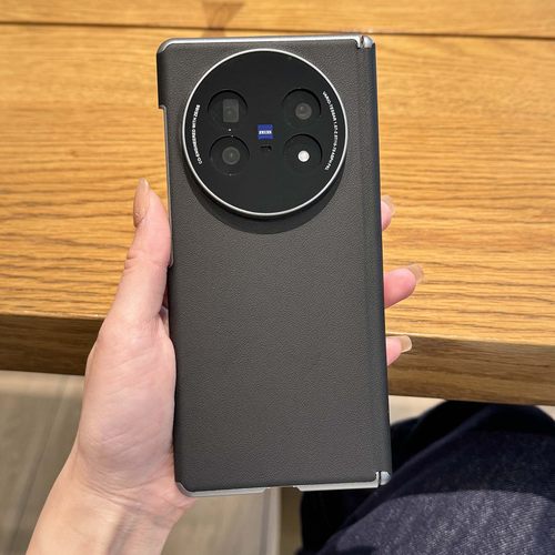 适用vivoXFold5壳折叠屏双中轴保护华为mateX6/X5/X3全包防摔新款单后壳纳帕皮纹套荣耀magicV5皮革防摔 - 图0