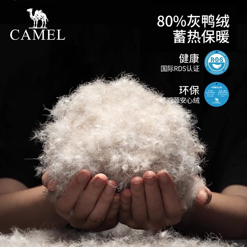  骆驼男装outlets店羽绒衣