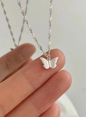 2026新款气质小蝴蝶项链女气质轻奢小众高级感锁骨链时尚简约设计