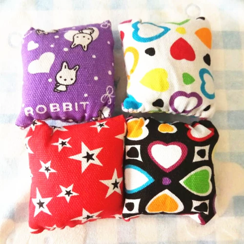 Детский мешок с песком для детского сада, настольная игра для школьников, мультяшная барсетка, тканевый мешок, игровой реквизит, «сделай сам», ностальгия