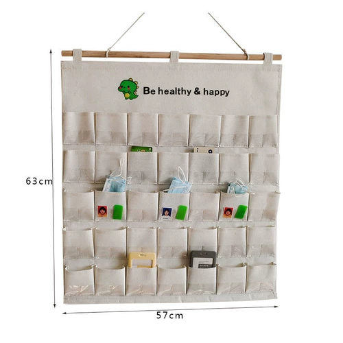 Двухэтажная сумка для хранения, фотография, медицинская маска, коробочка для хранения, можно стирать, банковская карта