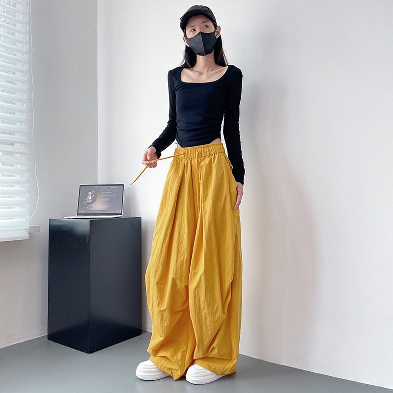 大码垂感阔腿裤女2025春季新款宽松显瘦遮肉休闲裤胖mm慵懒拖地裤,淘宝优惠券,粉丝福利购,淘宝优惠卷